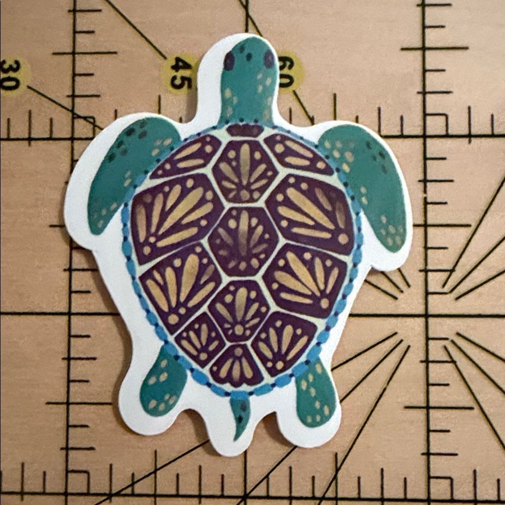 💜13/$13 +Bundle Sticker Sale | Turtle Animal Waterproof Sticker